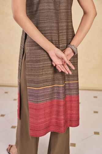 Zella Silk Co-ord - Brown, Brown, image 5